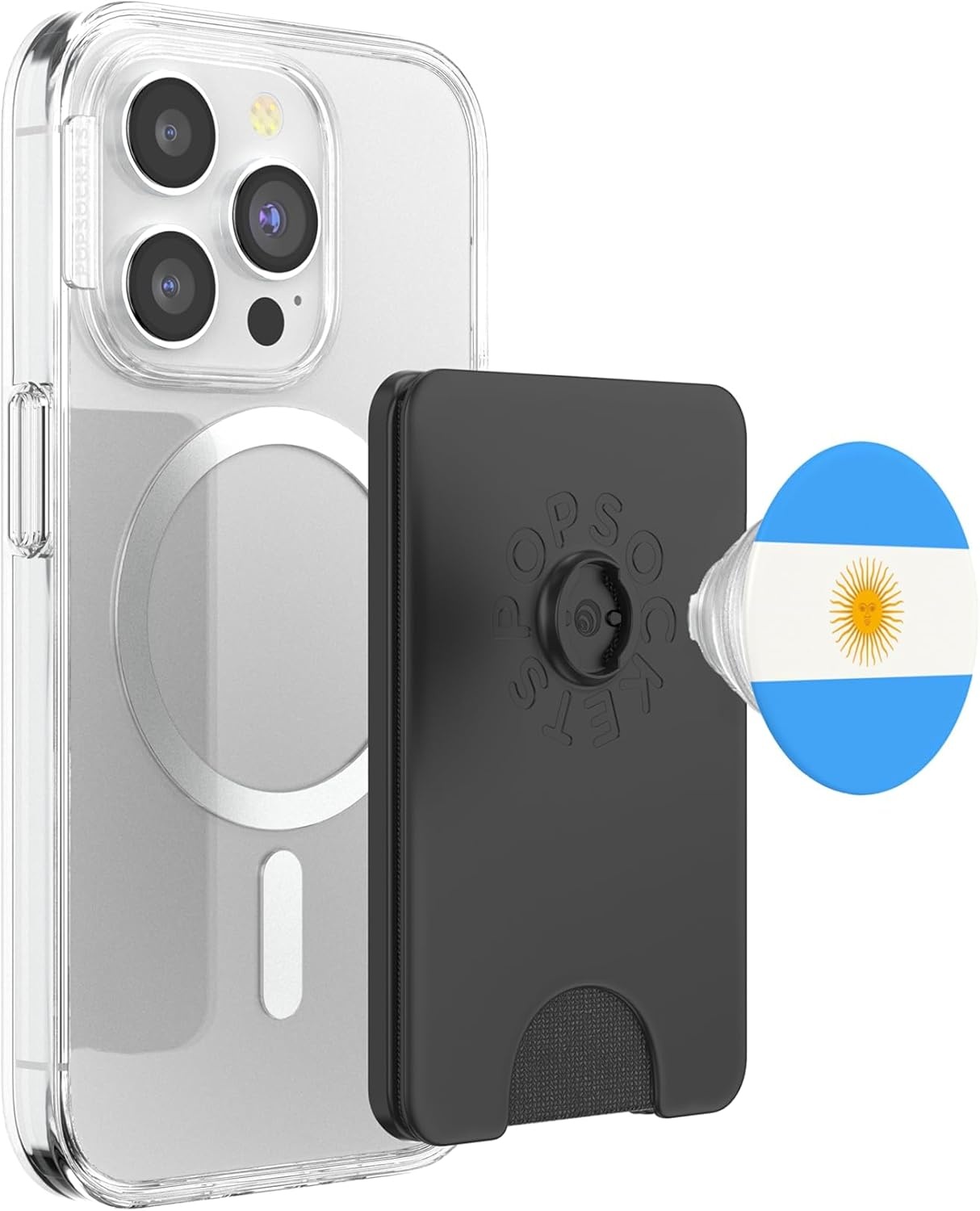 image:imagePopSockets World Cup Phone Grip Argentina Flag PopSockets PopGrip for MagSafeMagnetic PopWallet