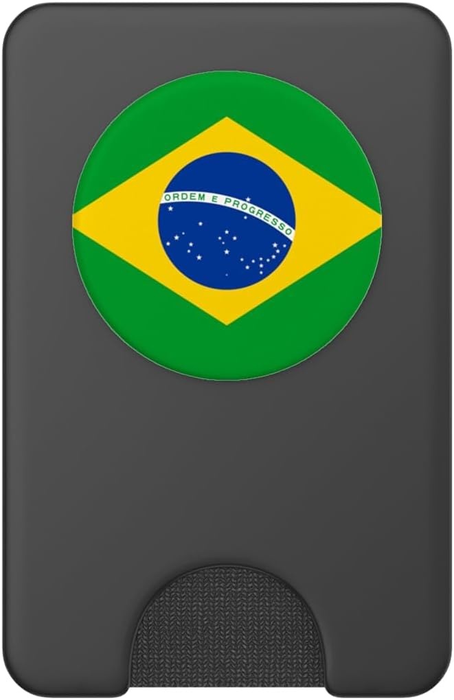 image:imagePopSockets World Cup Phone Grip Brazil Flag PopSockets PopGrip for MagSafeMagnetic PopWallet