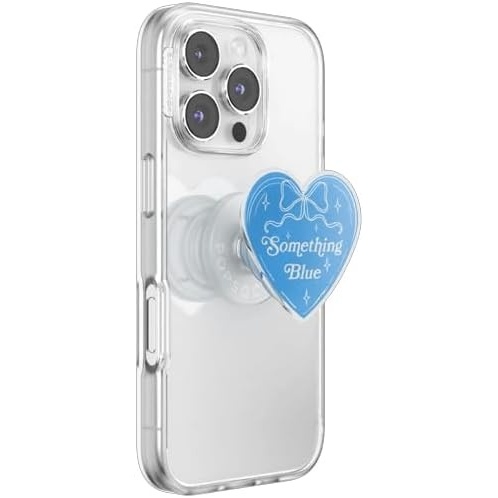 image:imagePopSockets Phone Grip for MagSafe Magnetic Holder Phone Stand Cute Bridal BlingSomething Blue Adhesive