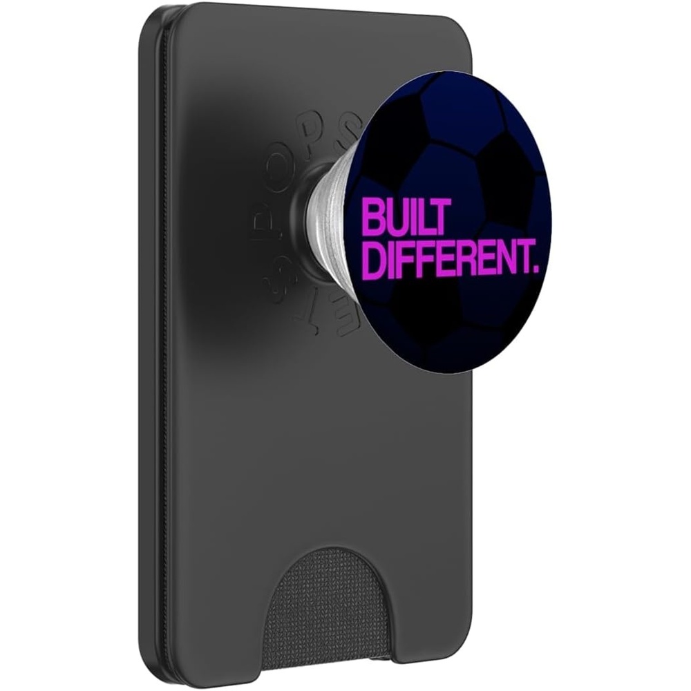 image:imagePopSockets Soccer Phone Grip  Built Different PopSockets PopGrip for MagSafeMagnetic PopWallet