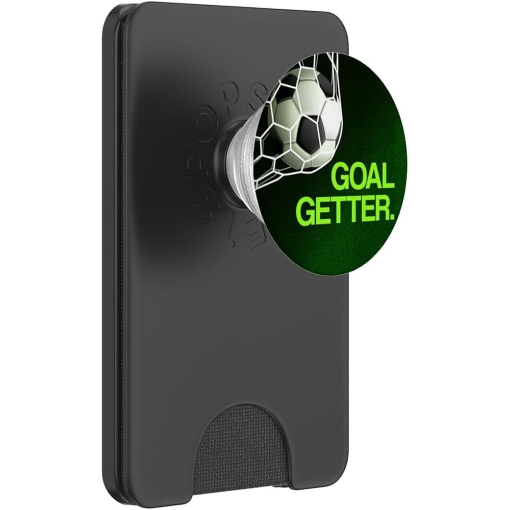 image:imagePopSockets Soccer Phone Grip Goal Getter PopSockets PopGrip for MagSafeMagnetic PopWallet