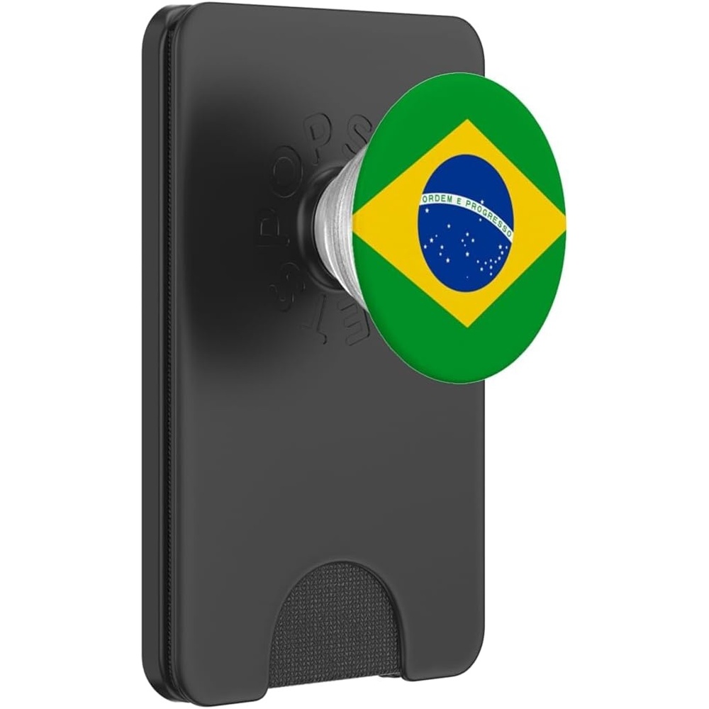 image:imagePopSockets World Cup Phone Grip Brazil Flag PopSockets PopGrip for MagSafeMagnetic PopWallet
