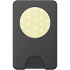 PopSockets Phone Grip – Yellow & White Polka Dots PopSockets Adhesive PopGrip(Magnetic PopWallet)