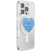 PopSockets Phone Grip for MagSafe, Magnetic Holder, Phone Stand, Cute – Bridal Bling(Something Blue)