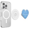 PopSockets Phone Grip for MagSafe, Magnetic Holder, Phone Stand, Cute – Bridal Bling(Something Blue)