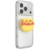 PopSockets Phone Grip for MagSafe, Magnetic Holder, Phone Stand, Cute – Stay Cultured(Hot Dog)