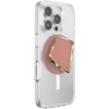 PopSockets Phone Grip for MagSafe, Magnetic Holder, Phone Stand, Heart – Pillow Cut Heart Clear Glitter(Enamel Clay Cut)