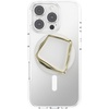 PopSockets Phone Grip for MagSafe, Magnetic Holder, Phone Stand, Heart – Pillow Cut Heart Clear Glitter(Enamel Horchata Cut)
