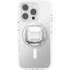 PopSockets Phone Grip for MagSafe, Magnetic Holder, Phone Stand, Heart – Pillow Cut Heart Clear Glitter(Pillow Cut Glitter)