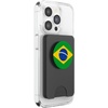 PopSockets World Cup Phone Grip – Brazil Flag PopSockets PopGrip for MagSafe(Magnetic PopWallet)