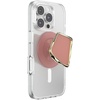 PopSockets Phone Grip for MagSafe, Magnetic Holder, Phone Stand, Heart – Pillow Cut Heart Clear Glitter(Enamel Clay Cut)