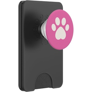 PopSockets Pet Phone Grip – Pink Paw PopSockets PopGrip for MagSafe(Magnetic PopWallet)