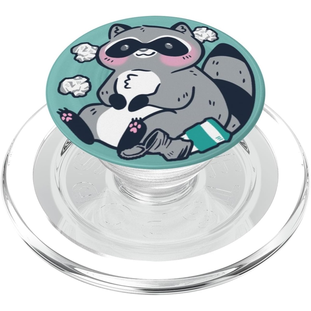 image:imagePopSockets Phone Grip  Trash Raccoon PopSockets Adhesive PopGripMagnetic PopGrip