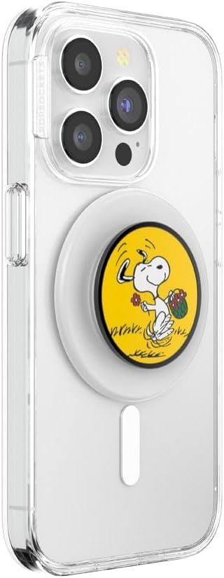image:imagePopSockets Phone Grip for MagSafe Magnetic Holder Phone Stand Tidepool Dog Lips BlechPopOut Sitting Snoopy