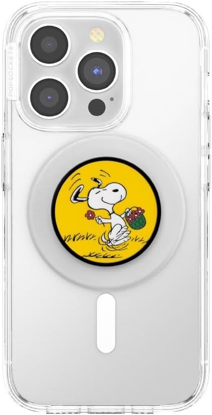 image:imagePopSockets Phone Grip for MagSafe Magnetic Holder Phone Stand Tidepool Dog Lips BlechPopOut Sitting Snoopy