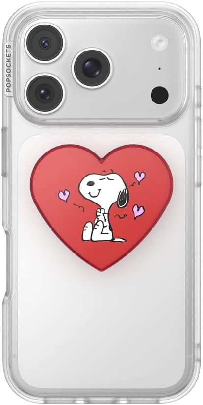 image:imagePopSockets Phone Grip for MagSafe Magnetic Holder Phone Stand Tidepool Dog Lips BlechSnoopys Big Heart