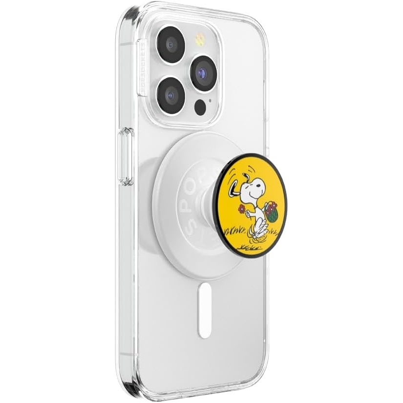 image:imagePopSockets Phone Grip for MagSafe Magnetic Holder Phone Stand Tidepool  Dog Lips BlechPopOut Sitting Snoopy