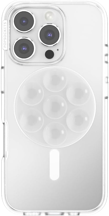 image:imagePopSockets PopTop Adhesive Phone Grip with Swappable Top Clear ClearClear