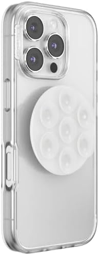 image:imagePopSockets PopTop Adhesive Phone Grip with Swappable Top Clear ClearClear Adhesive
