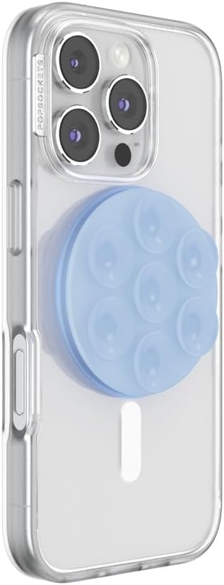 image:imagePopSockets PopTop Adhesive Phone Grip with Swappable Top Clear ClearFrost