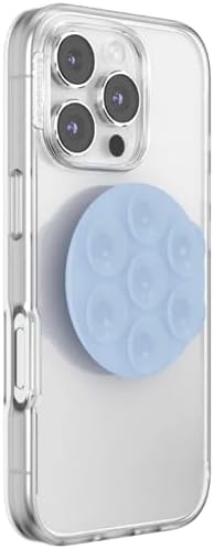 image:imagePopSockets PopTop Adhesive Phone Grip with Swappable Top Clear ClearFrost Adhesive