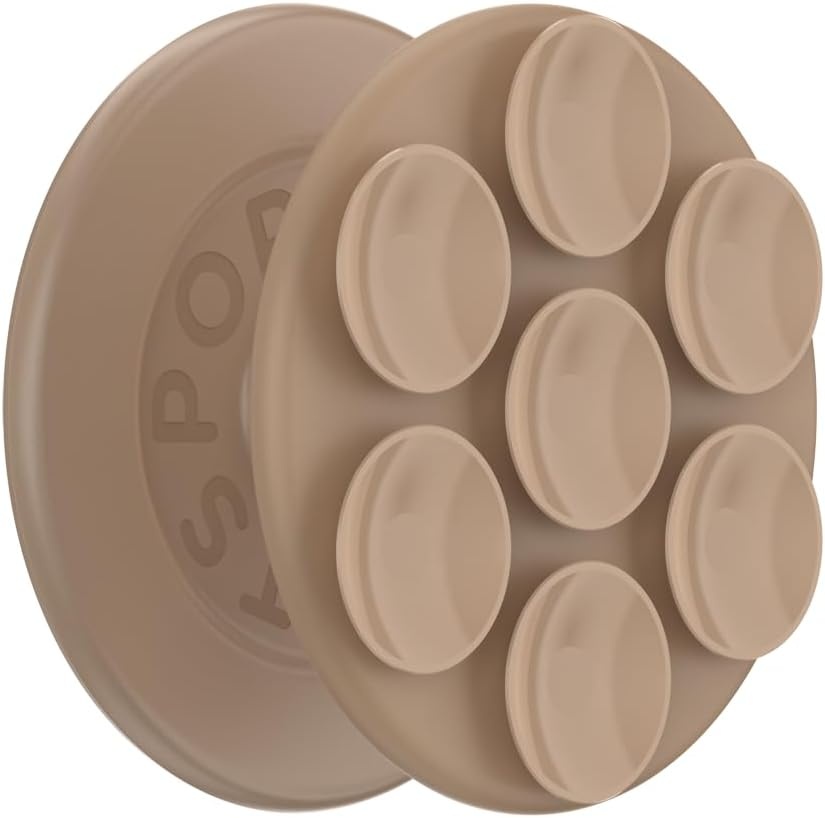 image:imagePopSockets PopTop Adhesive Phone Grip with Swappable Top Clear ClearLatte