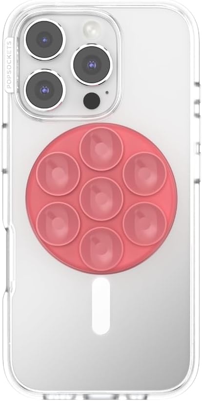 image:imagePopSockets PopTop Adhesive Phone Grip with Swappable Top Clear ClearPutty