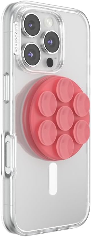 image:imagePopSockets PopTop Adhesive Phone Grip with Swappable Top Clear ClearPutty