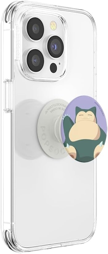 image:imagePopSockets PopTop Adhesive Phone Grip with Swappable Top Pokemon Squishy Gengar Shadow BallSnorlax Knocked
