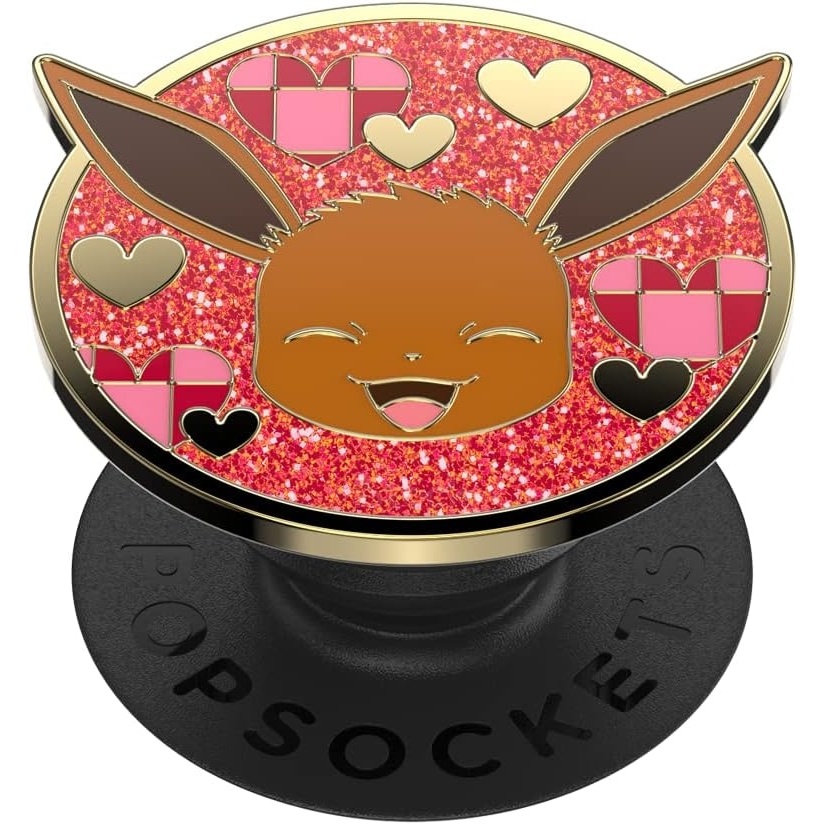 image:imagePopSockets PopTop Adhesive Phone Grip with Swappable Top Pokemon  Squishy Gengar Shadow BallEevee XOXO