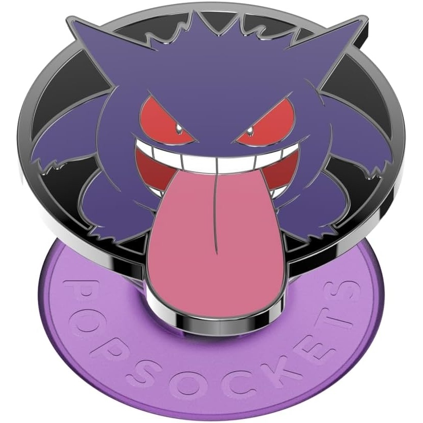 image:imagePopSockets PopTop Adhesive Phone Grip with Swappable Top Pokemon  Squishy Gengar Shadow BallGengar Night