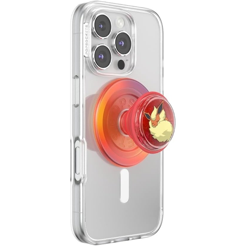 image:imagePopSockets PopTop Adhesive Phone Grip with Swappable Top Pokemon  Squishy Gengar Shadow BallTidepool Sleepy Flareon