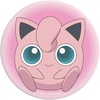 PopSockets PopTop, Adhesive Phone Grip with Swappable Top, Pokemon – Squishy Gengar Shadow Ball(Jigglypuff)