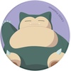 PopSockets PopTop, Adhesive Phone Grip with Swappable Top, Pokemon – Squishy Gengar Shadow Ball(Snorlax Knocked)