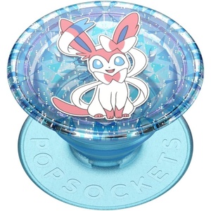 PopSockets PopTop, Adhesive Phone Grip with Swappable Top, Pokemon – Squishy Gengar Shadow Ball(Diamond Sylveon)