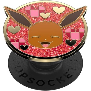 PopSockets PopTop, Adhesive Phone Grip with Swappable Top, Pokemon – Squishy Gengar Shadow Ball(Eevee XOXO)