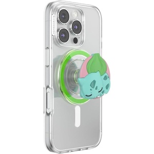 PopSockets PopTop, Adhesive Phone Grip with Swappable Top, Pokemon – Squishy Gengar Shadow Ball(Sleepy Bulbassaur)