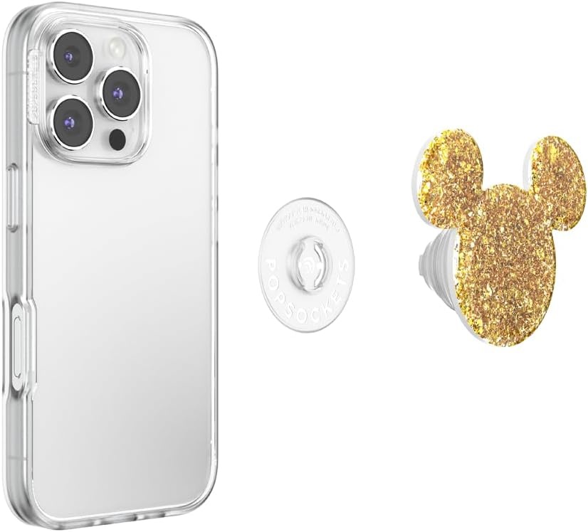 image:imagePopSockets Phone Grip for MagSafe Magnetic Holder Phone Stand Disney Enamel Pearl MickeyEarridescent Gold Mickey
