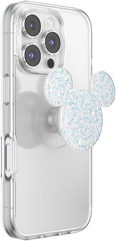 image:imagePopSockets Phone Grip for MagSafe Magnetic Holder Phone Stand Disney Enamel Pearl MickeyEarridescent Mickey White