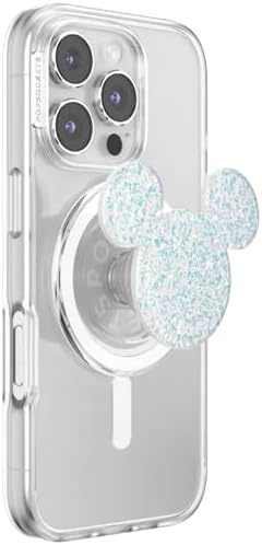 image:imagePopSockets Phone Grip for MagSafe Magnetic Holder Phone Stand Disney Enamel Pearl MickeyEarridescent Mickey White
