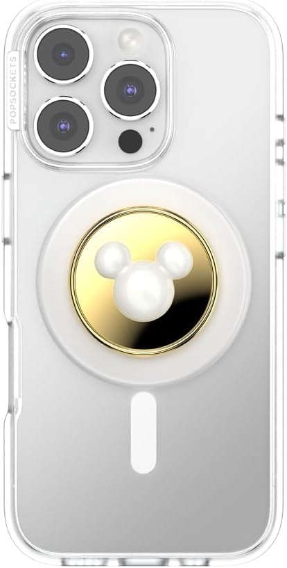 image:imagePopSockets Phone Grip for MagSafe Magnetic Holder Phone Stand Disney Enamel Pearl MickeyEnamel Pearl Mickey