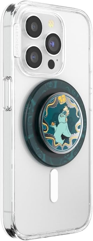 image:imagePopSockets Phone Grip for MagSafe Magnetic Holder Phone Stand Disney Enamel Pearl MickeyEssence of Ursula