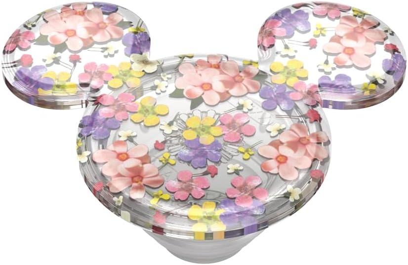 image:imagePopSockets Phone Grip for MagSafe Magnetic Holder Phone Stand Disney Enamel Pearl MickeyFlowers