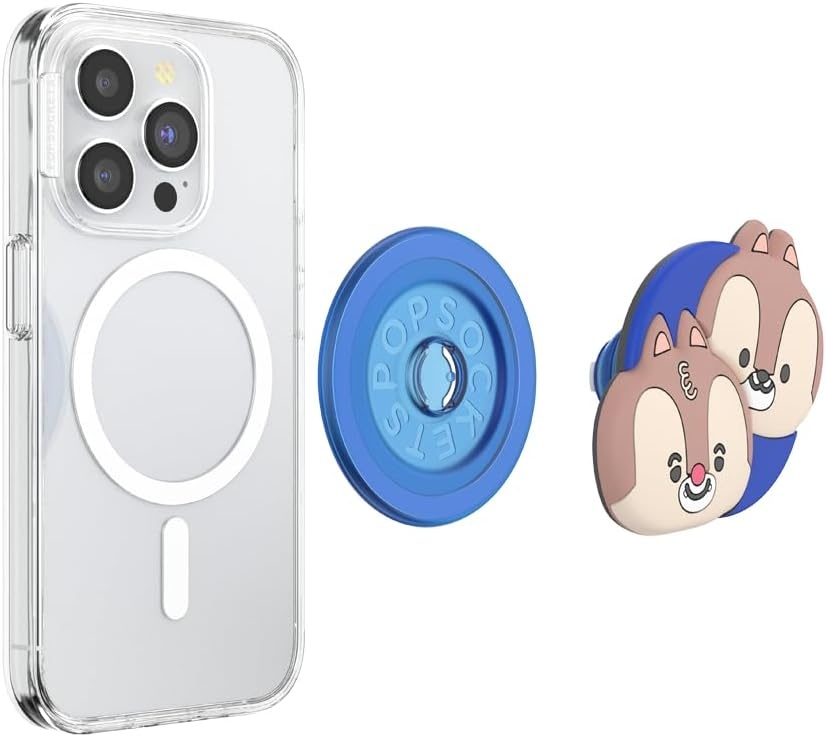 image:imagePopSockets Phone Grip for MagSafe Magnetic Holder Phone Stand Disney Enamel Pearl MickeyKawaii Chip n Dale