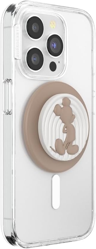 image:imagePopSockets Phone Grip for MagSafe Magnetic Holder Phone Stand Disney Enamel Pearl MickeyLatte Mickey
