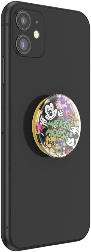 image:imagePopSockets Phone Grip for MagSafe Magnetic Holder Phone Stand Disney Enamel Pearl MickeyMickey Doodle