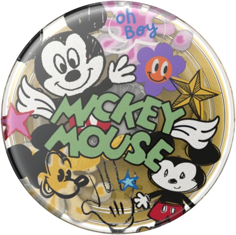 image:imagePopSockets Phone Grip for MagSafe Magnetic Holder Phone Stand Disney Enamel Pearl MickeyMickey Doodle