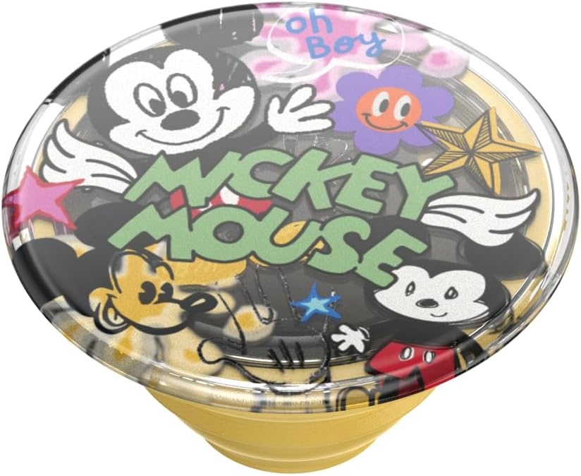 image:imagePopSockets Phone Grip for MagSafe Magnetic Holder Phone Stand Disney Enamel Pearl MickeyMickey Doodle