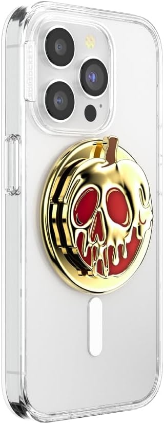 image:imagePopSockets Phone Grip for MagSafe Magnetic Holder Phone Stand Disney Enamel Pearl MickeyPoison Apple