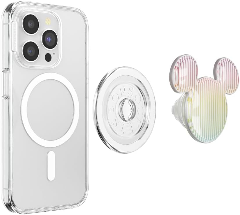 image:imagePopSockets Phone Grip for MagSafe Magnetic Holder Phone Stand Disney Enamel Pearl MickeySherbert Mickey